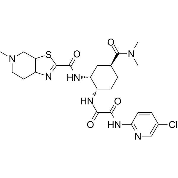 Edoxaban Structure